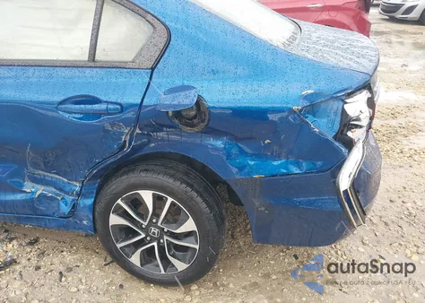 2015 Honda Civic Ex z USA, uszkodzony, nr VIN 2HGFB2F85FH558333